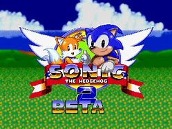 Image result for Sonic 2 Beta Title Screen