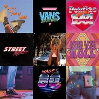 Image result for 80s Theme Collage