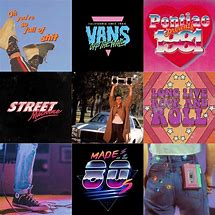 Image result for 80s Decade Colage