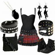 Image result for Emo Punk Rock Outfits