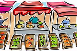 Image result for Food Market Cartoon