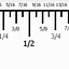 Image result for Ruler Fraction Chart