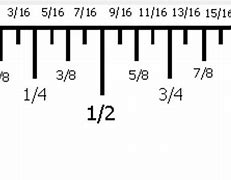 Image result for 12 Inch Fractional Ruler
