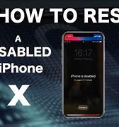 Image result for iPhone X Is Disabled