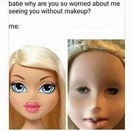 Image result for Makeup Meme Girl