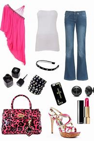 Image result for Pink Punk Outfit