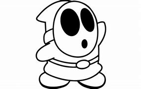 Image result for Mario Kart Shy Ghost Coloring Pages