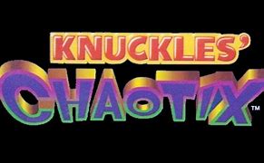 Image result for Knuckles Chaotix Logo