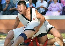 Image result for Korean Wrestling Competition
