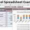 Image result for How Does a Spreadsheet Look Like