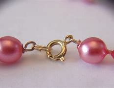 Image result for Pink Pearl Costume Jewelry