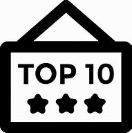 Image result for Top 10 Icon