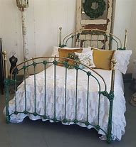 Image result for Old Antique Iron Beds