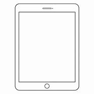 Image result for Tablet Outline Real