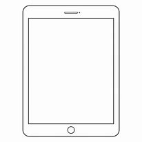 Image result for Tablet Outline Drawings