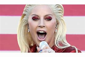 Image result for Lady Gaga National Anthem Super Bowl