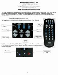 Image result for RCA Universal Remote R271u2 Manual