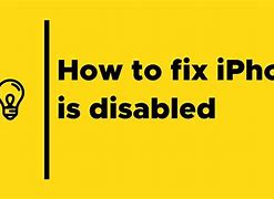 Image result for Unlock Disabled iPhone Connect to iTunes