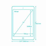 Image result for iPad 7 Screen Size