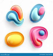 Image result for 3D Shapes Cartoon