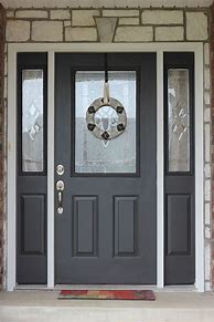 Image result for Paint Shutters and Front Door White