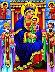 Image result for Ethiopian Orthodox Virgin Mary Icon