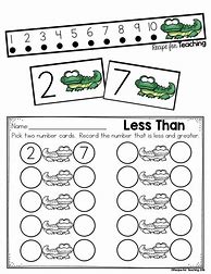 Image result for Greater than Less than Alligator Printable