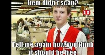 Image result for Cashier Meme