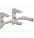 Image result for Floating Glass Shelf Brackets