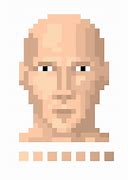 Image result for Pixel Art Head