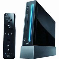 Image result for Nintendo Wii Black PNG