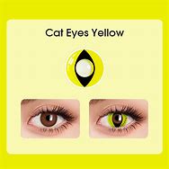 Image result for Cat Eye Contact Lenses