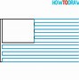 Image result for American Flag Drawing Step by Step