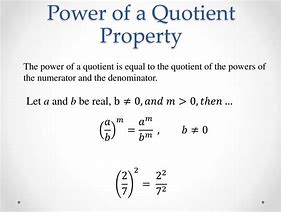 Image result for Define Quotient