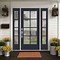 Image result for Fiberglass Exterior Doors with 1 Sidelight