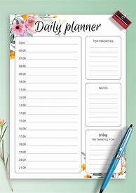 Image result for Day-Timer Printable Pages