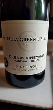 Image result for Patricia Green Pinot Noir Wadensvil Block Corrine