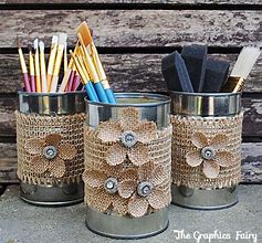 Image result for Decorating Tin Cans