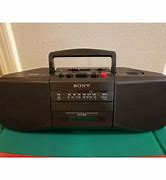 Image result for Sony Cassette Recorder Boom Box CFS