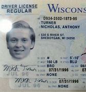 Image result for Wisconsin Real ID Driver's License