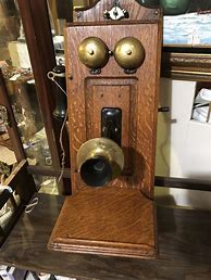 Image result for Antique Wall Telephones