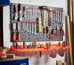 Image result for Pegboard Tool Hangers