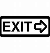 Image result for exit icons