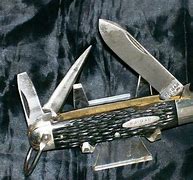 Image result for Antique Case Knife with Can Opner Bladw