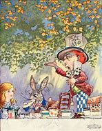 Image result for Alice in Wonderland Artwork Tea Party