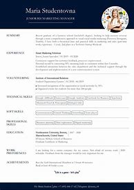Image result for Sample Resume with No Work Experience