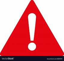 Image result for Red Warning Icon