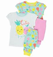 Image result for Kids Pink Pajamas Cotton