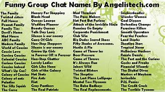 Image result for Funny WhatsApp Group Names