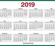 Image result for Calendar 2019 HD Image